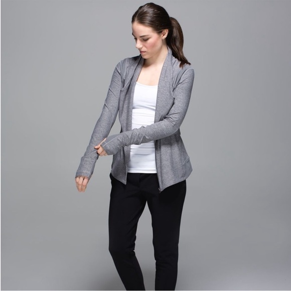 Lululemon Bhakti Yoga Jacket Asymmetrical Double
Zip Up Size 4 - Picture 2 of 5